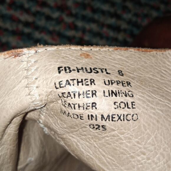 Freebird by Steven "Hustle" Strappy Buckled Distressed Leather Boots Size 8 - Picture 4 of 4